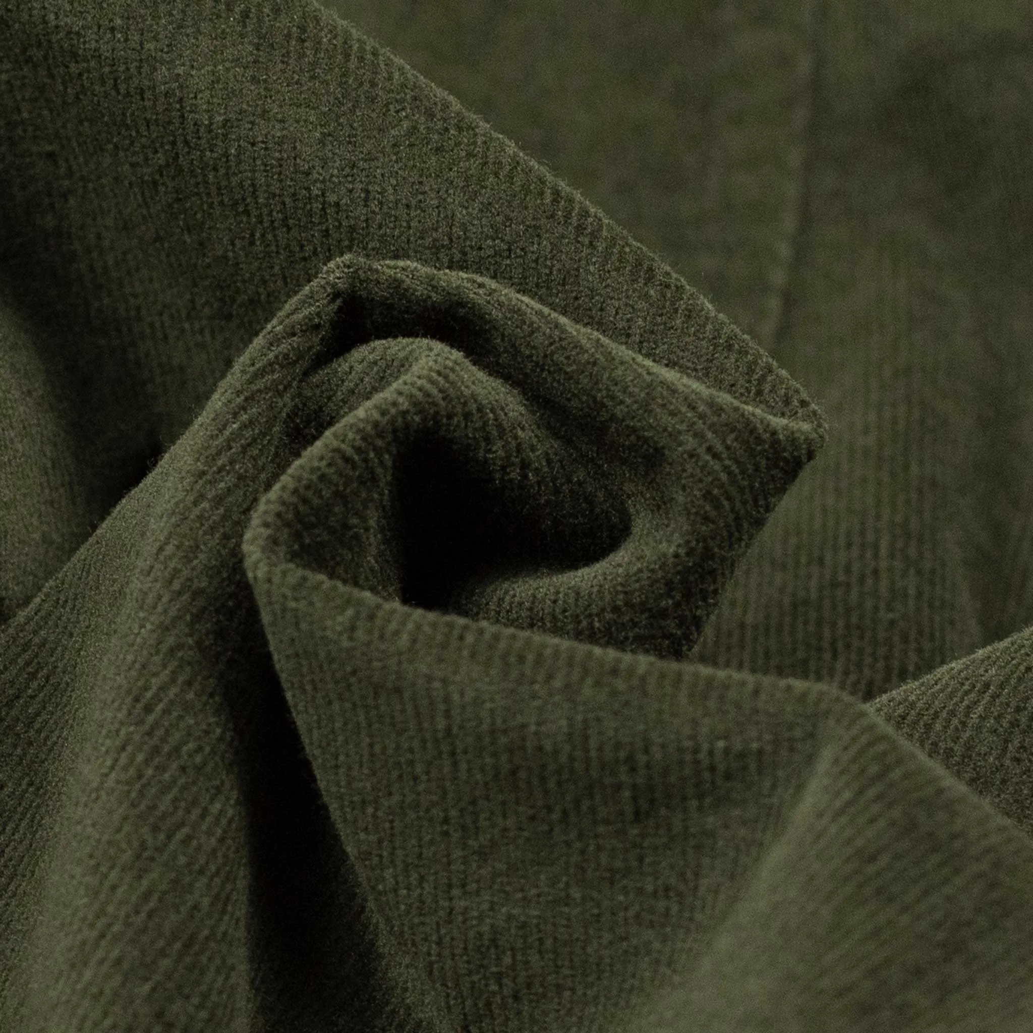 AAcero 5-pocket trousers in forest green fine wale cotton corduroy