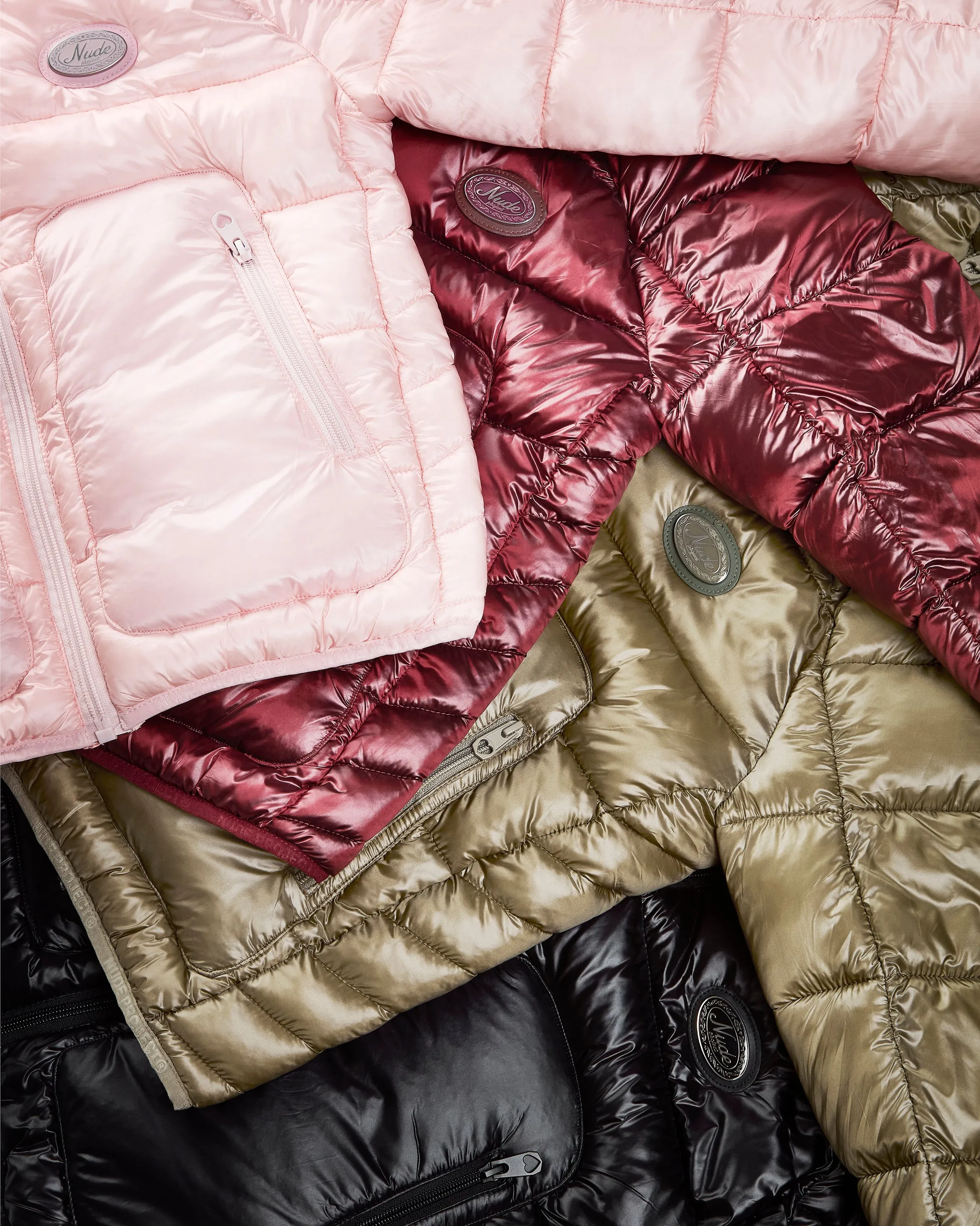 ICONIC PUFFER JACKET PINK